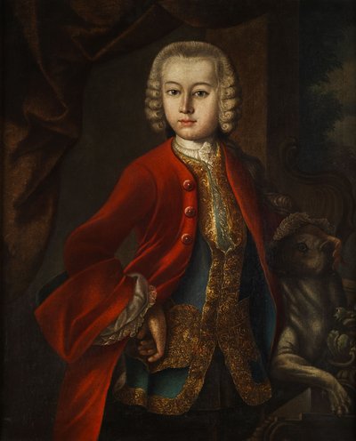 Ritratto di un Ragazzo di Corte da Johann Michael Franz